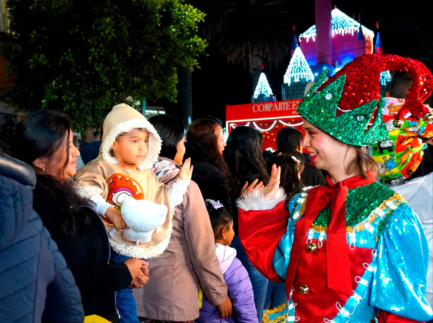 Chiautempan, primer municipio en recibir la 'Magia de la Navidad' de Coca-Cola